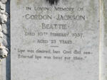 BEATTIE Gordon Jackson -1937
