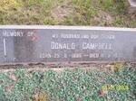 CAMPBELL Donald 1885-1973 & Maria Elizabeth 1895-1981 