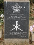 MITTON M.J. -1987