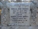 HARRIS Robert Sykes 1887-1915 & Amelia Jane 1852-1918