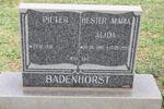 BADENHORST Pieter 1938- & Hester Maria Alida 1941-1997