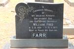 FARR William Fred 1920-1972