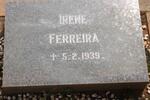FERREIRA Irene -1939