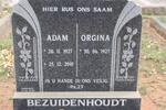 BEZUIDENHOUT Adam 1927-2001 & Orgina 1927-