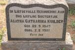 KUILDER Agatha Catharina 1949-1951