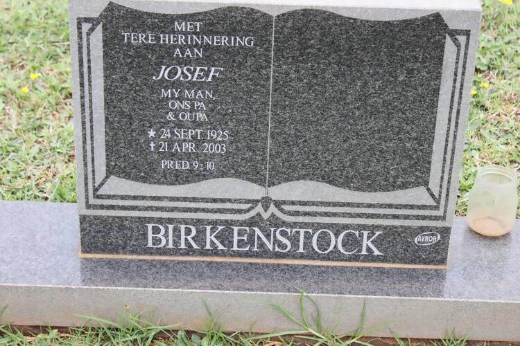BIRKENSTOCK Josef 1925-2003