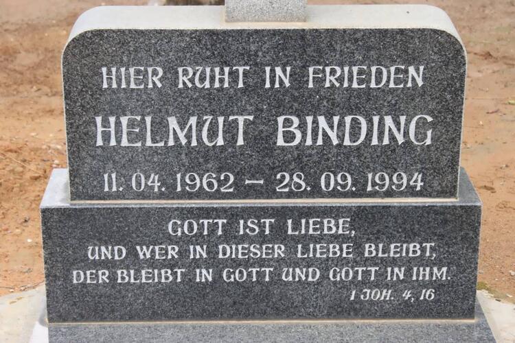 BINDING Helmut 1962-1994
