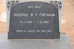 FORTMANN Siegfried W.F. 1904-1969