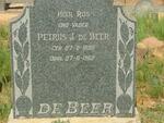 BEER Petrus J., de 1890-1962