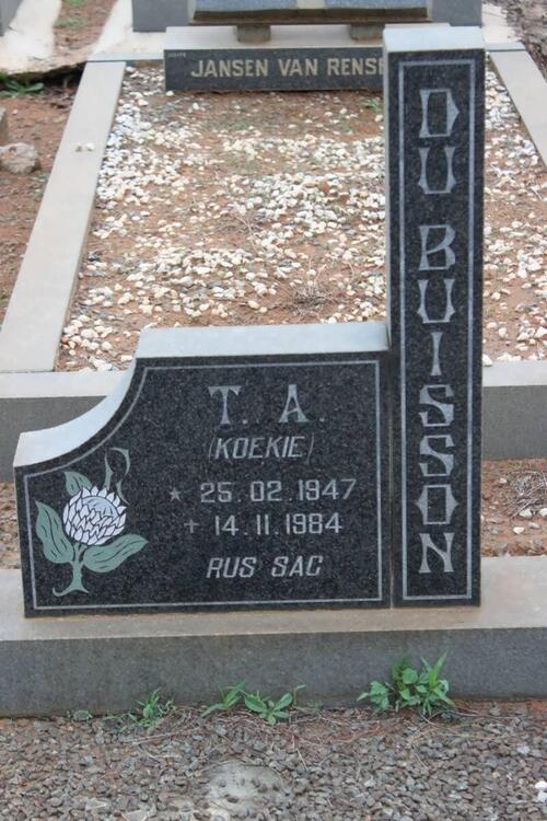 BUISSON T.A., du 1947-1984