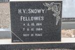 FELLOWES H.V. 1914-1984