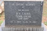 TERBLANCHE Ivy Laura nee BARRY 1904-1983