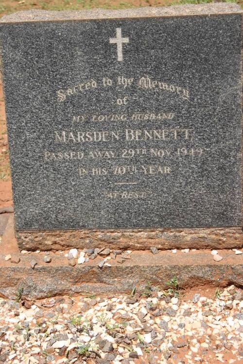 BENNETT Marsden -1949