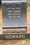 HOWARD John Samuel 1876-1947