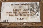 LEA Emily 1855-1946