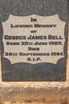 BELL George James 1909-1944