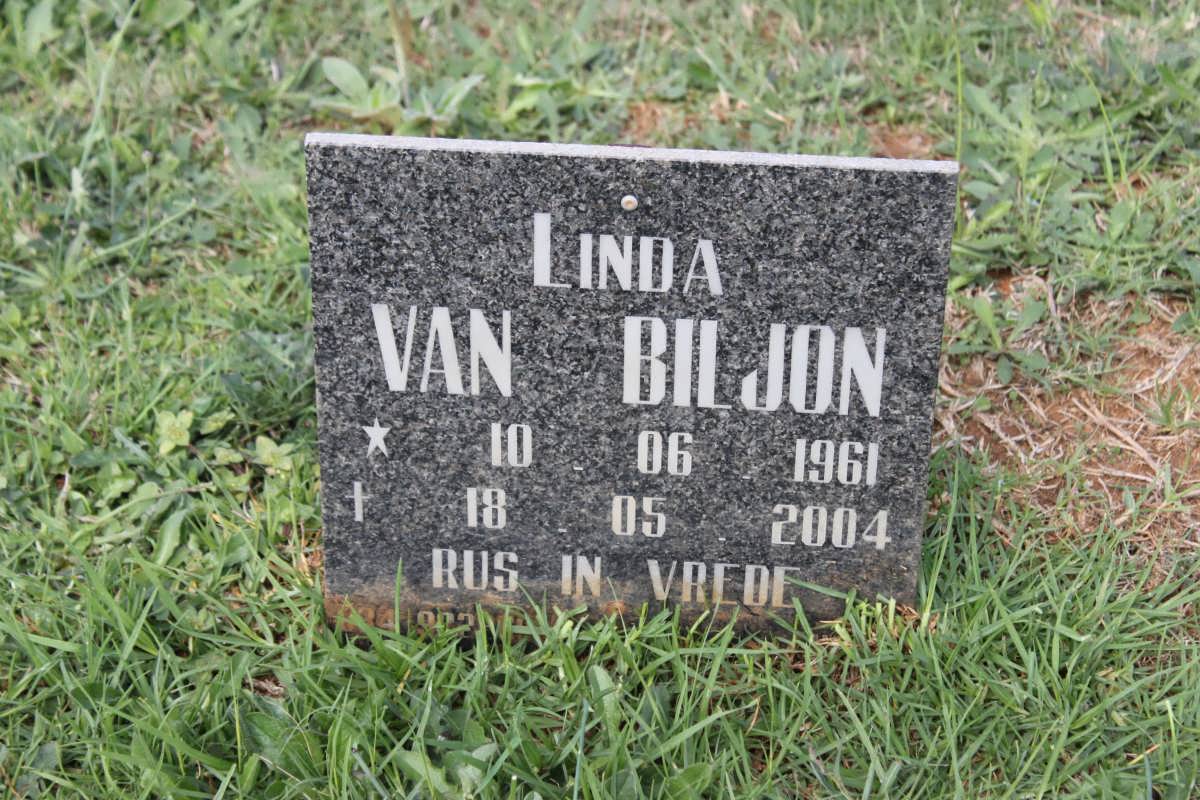 BILJON Linda, van 1961-2004