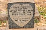 ARNOT Arthur Victor 1930-1944
