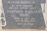 BIRD Stephen Ignaats 1907-1942
