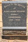 ARMSTRONG Alexander Wilson 1889-1939