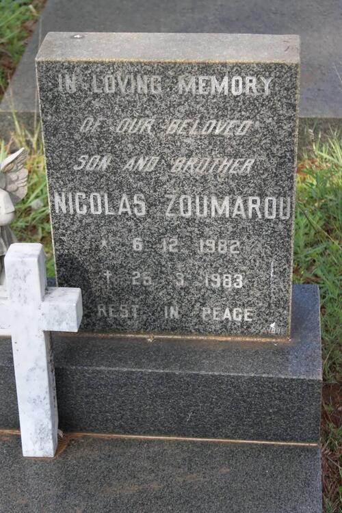ZOUMAROU Nicolas 1982-1983