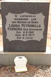 FERREIRA Louisa Petronella nee OPPERMAN 1901-1977