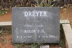 DREYER Rulof P.G. 1917-1974