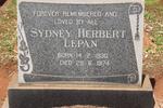 LEPAN Sydney Herbert 1930-1974