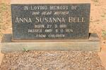 BELL Anna Susanna 1891-1974