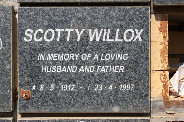 WILLOX Scotty 1912-1997
