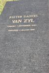 ZYL Pieter Daniel, van 1980-1981