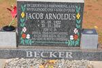 BECKER Jacob Arnoldus 1922-2004