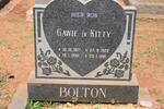 BOLTON Gawie 1917-1996 & Kitty 1922-1991