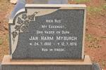 MYBURGH Jan Harm 1900-1976