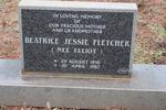 FLETCHER Beatrice Jessie nee ELLIOTT 1910-1987