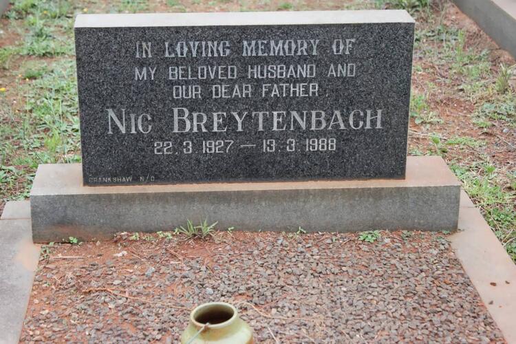 BREYTENBACH Nic 1927-1988
