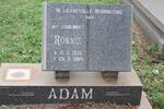 ADAM Ronnie 1933-1989