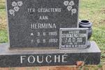 FOUCHÉ Hermina 1905-1992 :: STOCKENSTRÖM Valerie 1928-2010
