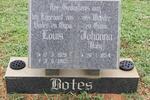 BOTES Louis 1929-1993 & Johanna 1934-