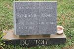 TOIT Sybrand, du 1941-1994 & Ansie 1945-
