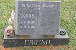FRIEND Koos 1917-1993