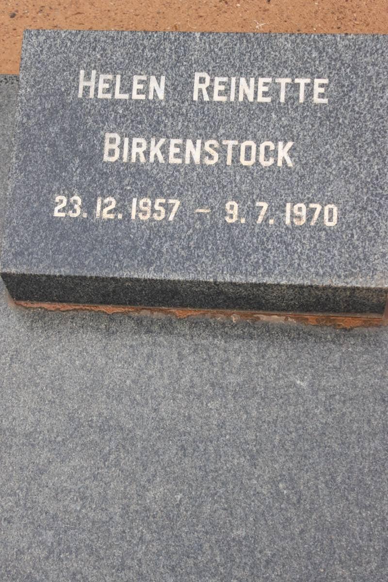 BIRKENSTOCK Helen Reinette 1957-1970