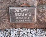 GOUWS Dennis 1943-1995