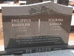 JAGER Philippus Rudolph, de 1912-1993 & Fourina Louiza 1920-2001