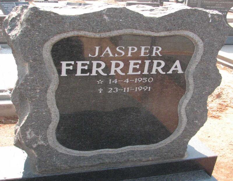 FERREIRA Jasper 1950-1991