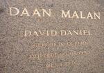 MALAN David Daniel 1940-1990