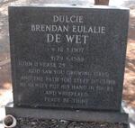 WET Dulcie Brendan Eulalie, de 1907-1988