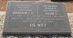 WET Hendrik, de C.G. 1907-1985 & Jacob F. 1912-1999