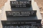 THORNE Kate 1916-1998