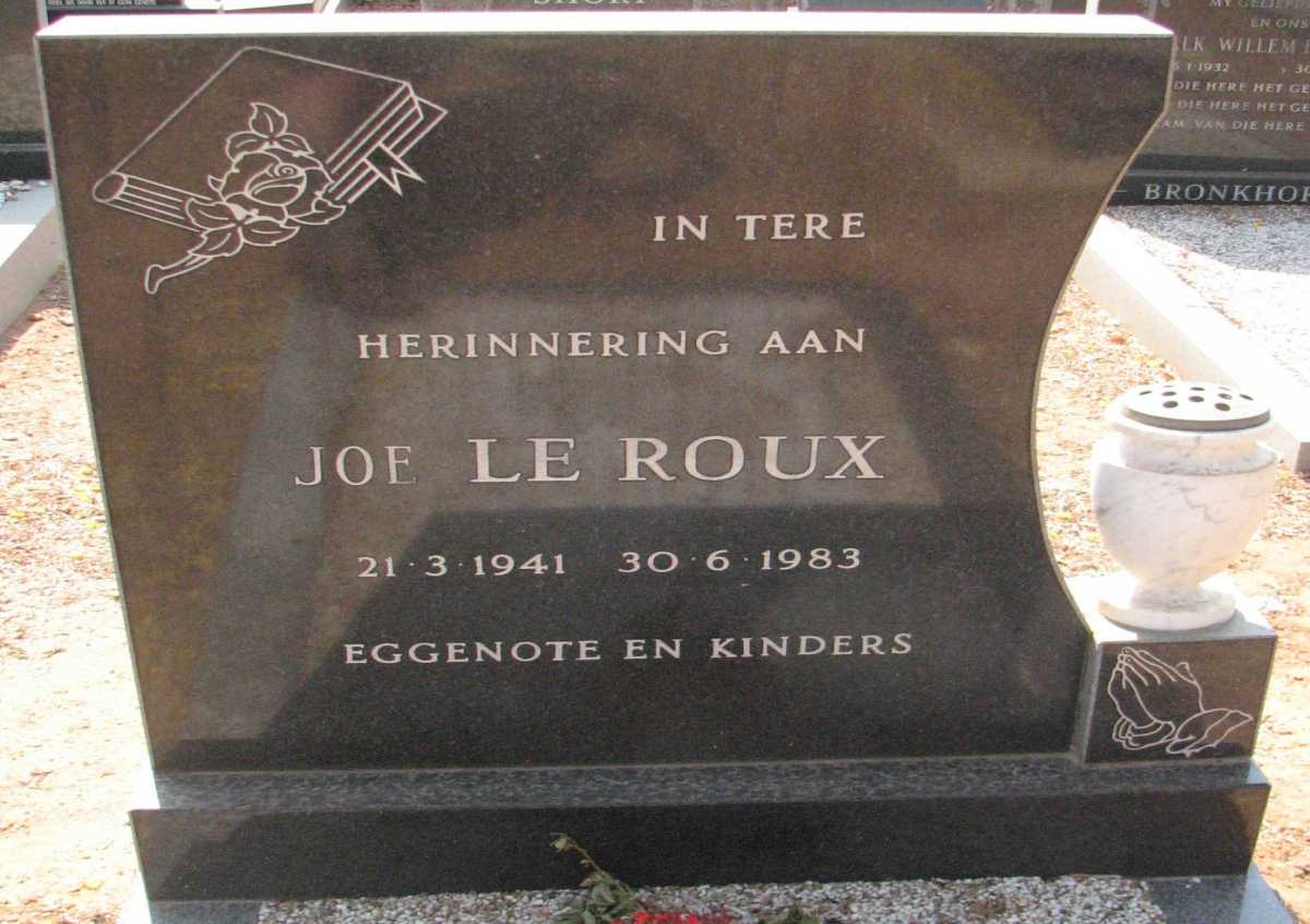 ROUX Joe, le 1941-1983